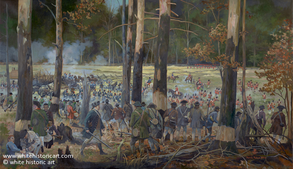When was the Battle of Saratoga?